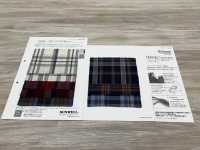 26161 Yarn-dyed Cotton / Tencel (TM) Lyocell Fiber TOP Thread Check[Textile / Fabric] SUNWELL Sub Photo