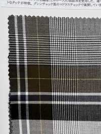 26194 Yarn-dyed 60 Single Thread Cotton/cellulose Glen Check[Textile / Fabric] SUNWELL Sub Photo