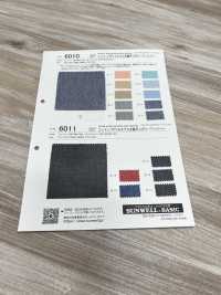 6010 Cotton/polyester Blend Dungaree With Washed Finish[Textile / Fabric] SUNWELL Sub Photo