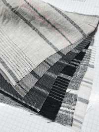 2457 Linen Heather Multi Horizontal Stripes[Textile / Fabric] Fine Textile Sub Photo