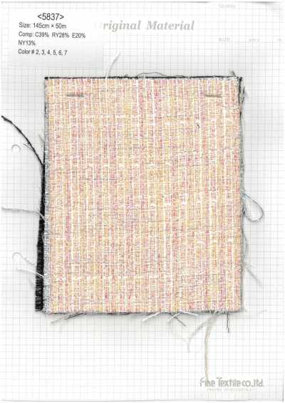 5837 Kasuri Butcher Cloth