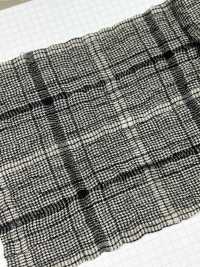 2379 Linen Modal Check Shirring[Textile / Fabric] Fine Textile Sub Photo