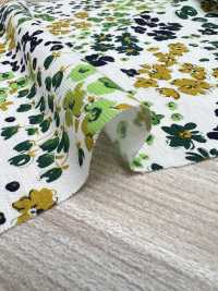 55051-3 60/2 Gas-fired Mercerized Cotton Jersey Floret Overall Pattern[Textile / Fabric] SAKURA COMPANY Sub Photo