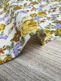 55051-4 60/2 Gas-fired Mercerized Cotton Jersey Small Flower Pattern[Textile / Fabric] SAKURA COMPANY Sub Photo
