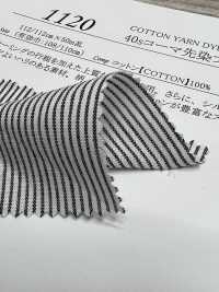 1120 40 Single Thread Combed Yarn-dyed Broadcloth Check & Stripe[Textile / Fabric] SUNWELL Sub Photo