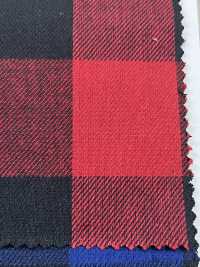 AN-9084 Cotton Flannel Buffalo[Textile / Fabric] ARINOBE CO., LTD. Sub Photo