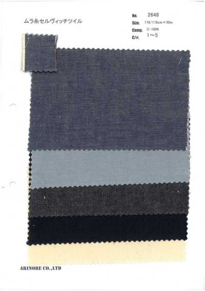2648 Uneven-thread Selvedge Twill