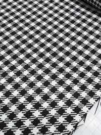 7212 Wool Silk Black And White Corner[Textile / Fabric] Fine Textile Sub Photo