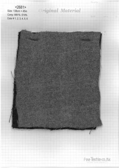 2681 Recycled Wool Washer Finish