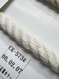 CK573 Cotton Twisted Cord[Textile / Fabric] RIVER Sub Photo