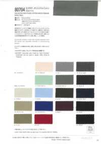 80704 ECOPET® Polyester X Cotton 23 Thread Twill[Textile / Fabric] VANCET Sub Photo