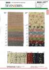 88225 SEVENBERRY® Uneven Thread Cloth Japanese Style Pattern