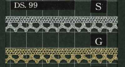 DS99 Lame Lace 11mm