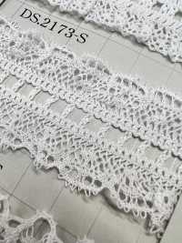 DS2173-S Stretch Lace Frill Lace Ladder Lace 32mm Daisada Sub Photo