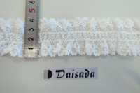 DS814-S Stretch Lace Frilled Lace 40mm Daisada Sub Photo