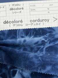 DCL308-ID Decorore 22W Light Summer Corduroy Indigo Dyeing[Textile / Fabric] Kumoi Beauty Sub Photo