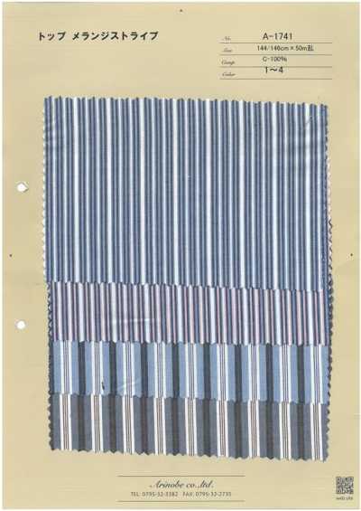 A-1741 Top Melange Stripe