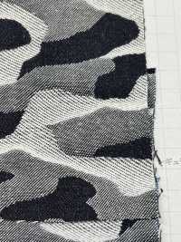 YK874 Indigo Rope Camouflage Jacquard[Textile / Fabric] Yoshiwa Textile Sub Photo