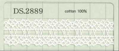 DS2889 Cotton Lace Width: 17mm