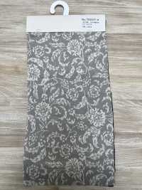75047-A Circular Rib Fuzzy Jacquard Floral Pattern[Textile / Fabric] SAKURA COMPANY Sub Photo
