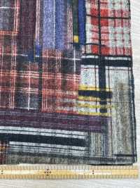 59011-52 Tereko Stripe Transfer Check Pattern[Textile / Fabric] SAKURA COMPANY Sub Photo
