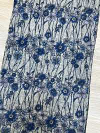 59011-53 Tereko Striped Transfer Floral Pattern[Textile / Fabric] SAKURA COMPANY Sub Photo