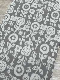 75047-B Circular Rib Fuzzy Jacquard Floral Pattern[Textile / Fabric] SAKURA COMPANY Sub Photo