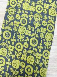 75047-B Circular Rib Fuzzy Jacquard Floral Pattern[Textile / Fabric] SAKURA COMPANY Sub Photo
