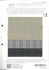 46215 <Monaluce> Yarn-Dyed 2-Way Twill Overcheck