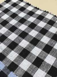 A-7070 Linen 100% Checked[Textile / Fabric] ARINOBE CO., LTD. Sub Photo