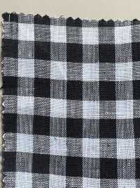 A-7070 Linen 100% Checked[Textile / Fabric] ARINOBE CO., LTD. Sub Photo