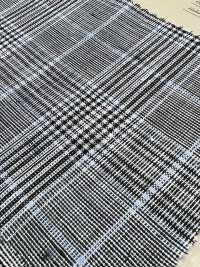 A-7069 Linen 100% Glen Check[Textile / Fabric] ARINOBE CO., LTD. Sub Photo