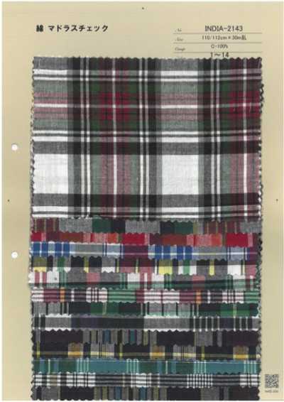INDIA-2143 Cotton Madras Check