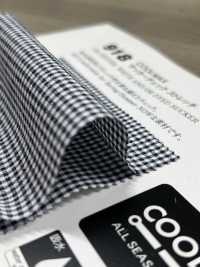 918 COOLMAX Seersucker Check Stretch[Textile / Fabric] VANCET Sub Photo