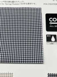 918 COOLMAX Seersucker Check Stretch[Textile / Fabric] VANCET Sub Photo