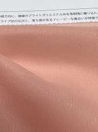 017-2 Bright Stripe Sandwash Surface Georgette[Textile / Fabric] Suncorona Oda Sub Photo
