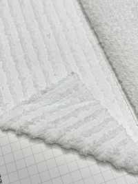 5329 Cotton Towel Cloth (Double-sided Pile) Horizontal Stripes[Textile / Fabric] Kumoi Beauty (Chubu Velveteen Corduroy) Sub Photo