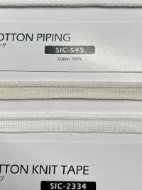SIC-545 Organic Cotton Piping[Ribbon Tape Cord] SHINDO(SIC) Sub Photo