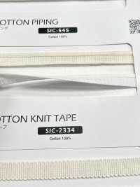 SIC-545 Organic Cotton Piping[Ribbon Tape Cord] SHINDO(SIC) Sub Photo