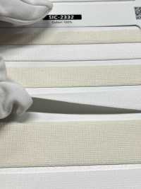 SIC-2332 Organic Cotton Knit Tape[Ribbon Tape Cord] SHINDO(SIC) Sub Photo