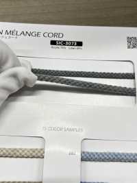 SIC-3073 Linen Melange Cord[Ribbon Tape Cord] SHINDO(SIC) Sub Photo