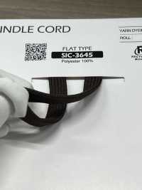 SIC-3645 Recycled Polyester Spindle Cord (Flat)[Ribbon Tape Cord] SHINDO(SIC) Sub Photo