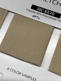 SIC-5570 Grosgrain Waist Stretch Tape[Ribbon Tape Cord] SHINDO(SIC) Sub Photo