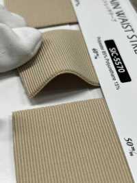 SIC-5570 Grosgrain Waist Stretch Tape[Ribbon Tape Cord] SHINDO(SIC) Sub Photo