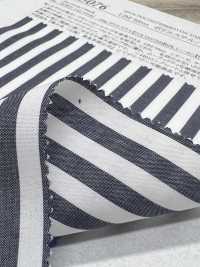 45076 Limbless Polyester/Rayon 50 Thread Broadcloth Stripe[Textile / Fabric] SUNWELL Sub Photo