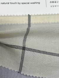 5287 C32 Single Thread(64/2 Silospan) Washer Processing Windowpane[Textile / Fabric] VANCET Sub Photo