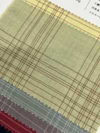 5288 C32 Single Thread(64/2 Silospan) Washer Processing Windowpane[Textile / Fabric] VANCET Sub Photo