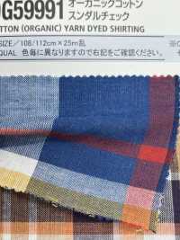 OG59991 Organic Cotton Sundar Check[Textile / Fabric] VANCET Sub Photo