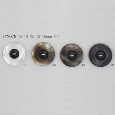 TY2078 Polyester Resin 2-hole Button