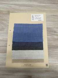 AN-9007 Linen Striped Washer Processing[Textile / Fabric] ARINOBE CO., LTD. Sub Photo